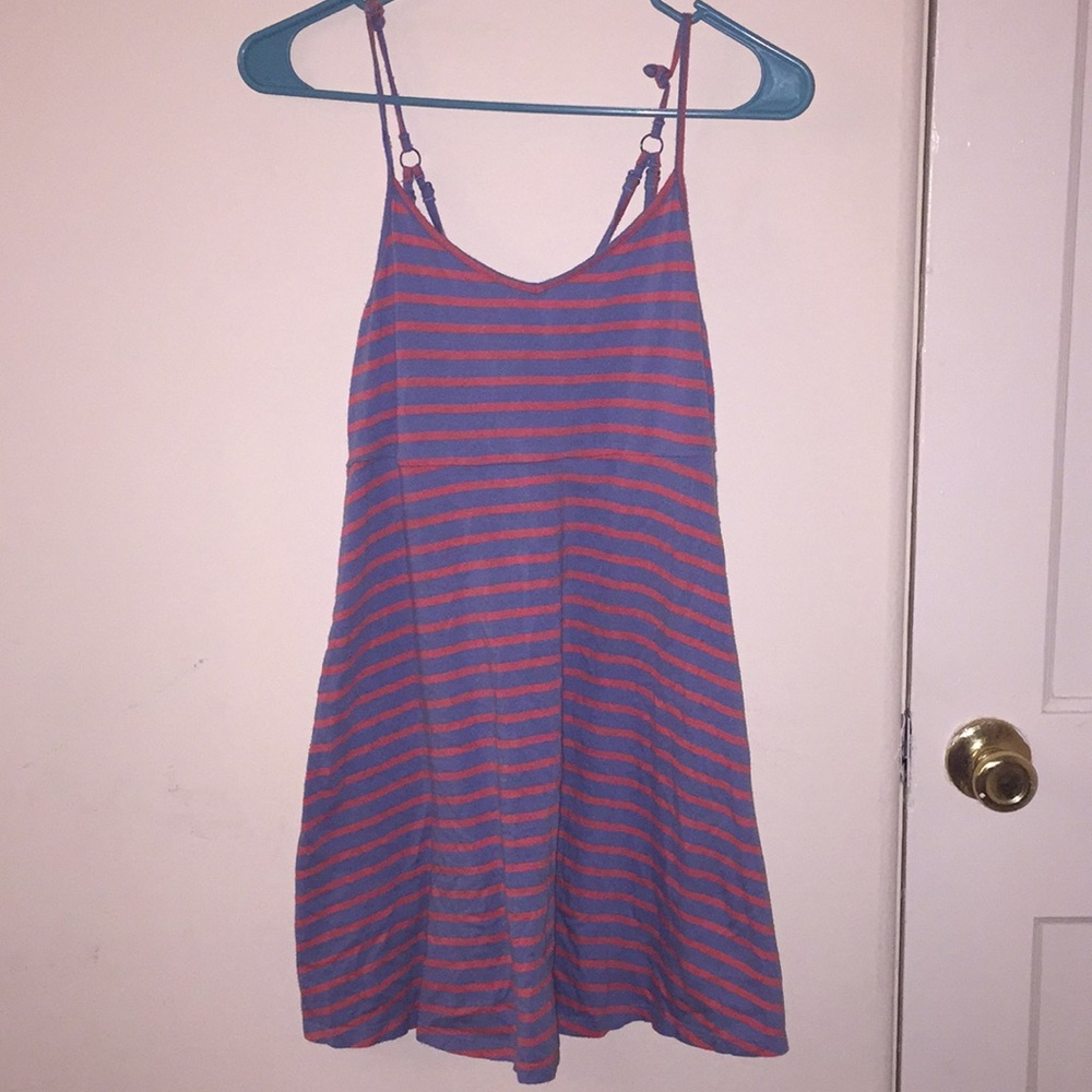 Volcom brand cotton striped sundress